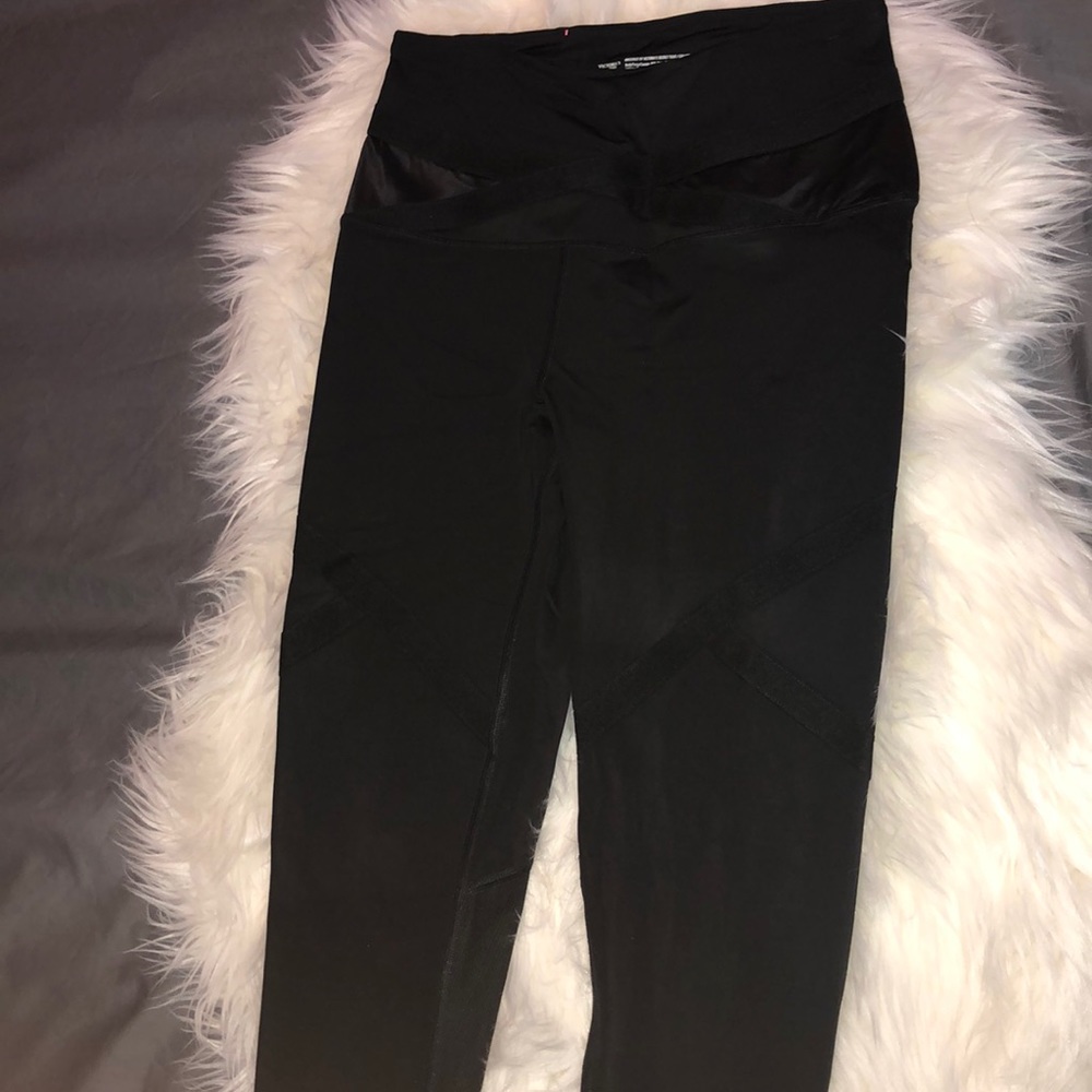 VS Limited Edition Strapy Black Leggings